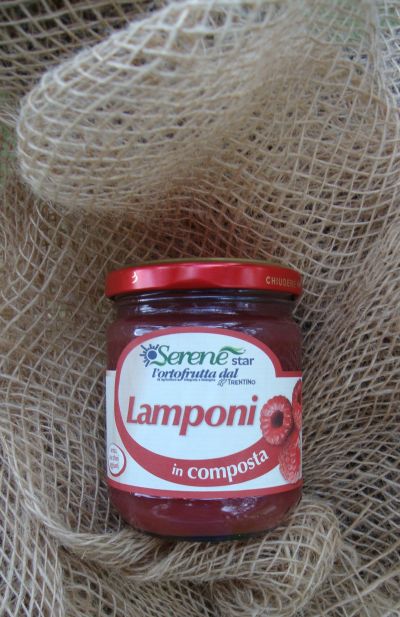 Lamponi in composta