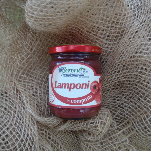 Lamponi in composta