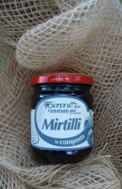 Mirtilli in composta