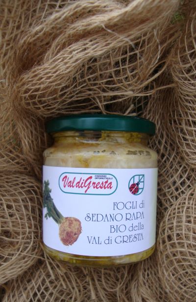 Sedano rapa in olio d'oliva